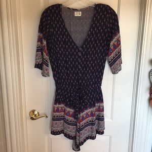 Bohemian Patterned Romper